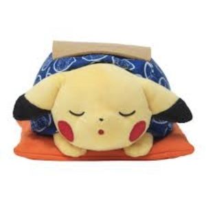 Pokémon Center Pikachu Plush February 2016 Sleeping Bag Monthly Stuffed Animal